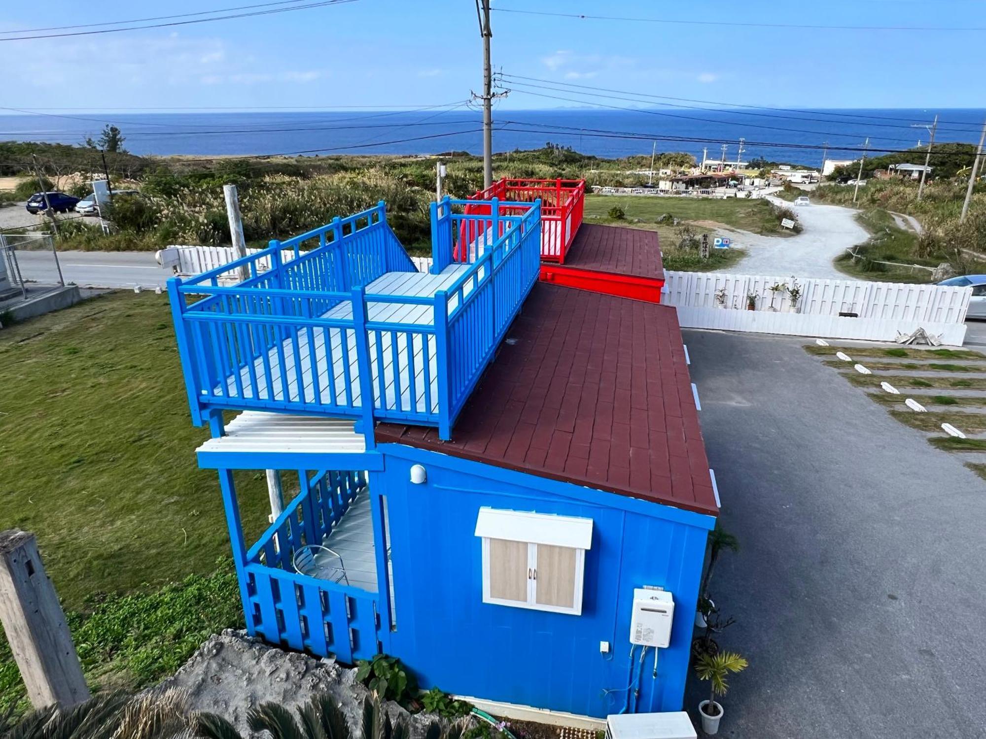 Shiawaseninaru Kourijima No Yado Hotel Nakijin Exterior foto